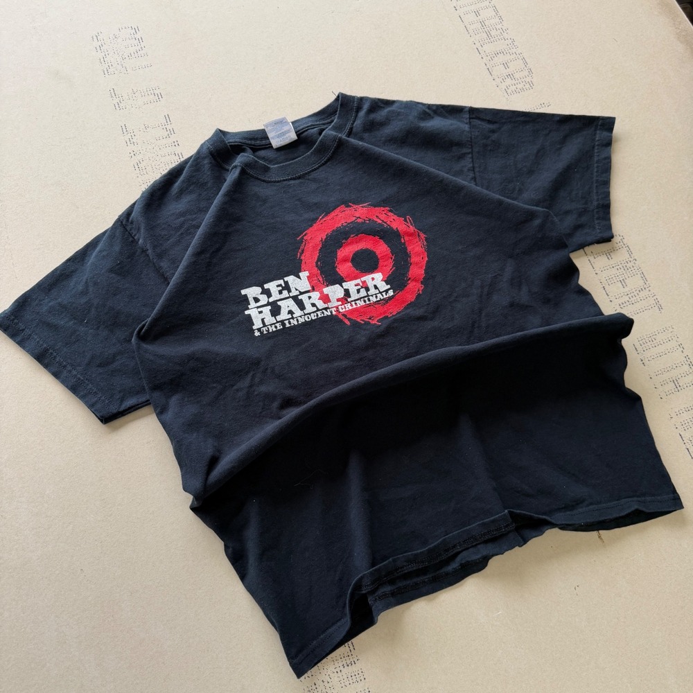 Y2K Ben Harper & The Innocent Criminals Crew Band T-shirt